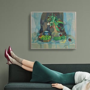 Image of Painting, 'A Bowl of Lemons,' Horas Kennedy (1917-1997)