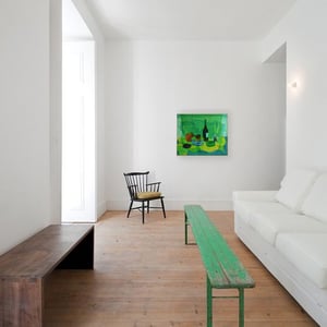 Image of Painting, 'Bottle and Pepper,' Horas Kennedy (1917-1997)