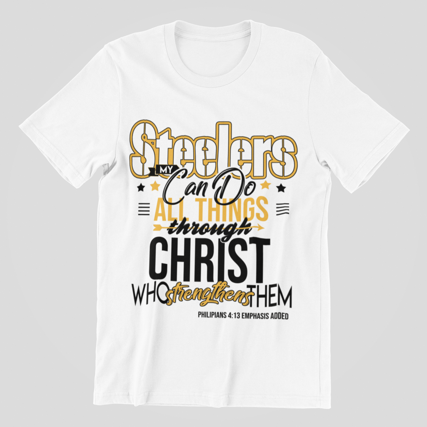 Image of Steelers-N-C Tee (Unisex)