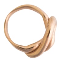 Image 3 of Layla wide knot ring