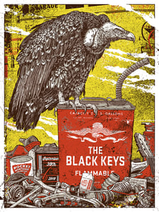 Image of The Black Keys 2019 Main Show Poster