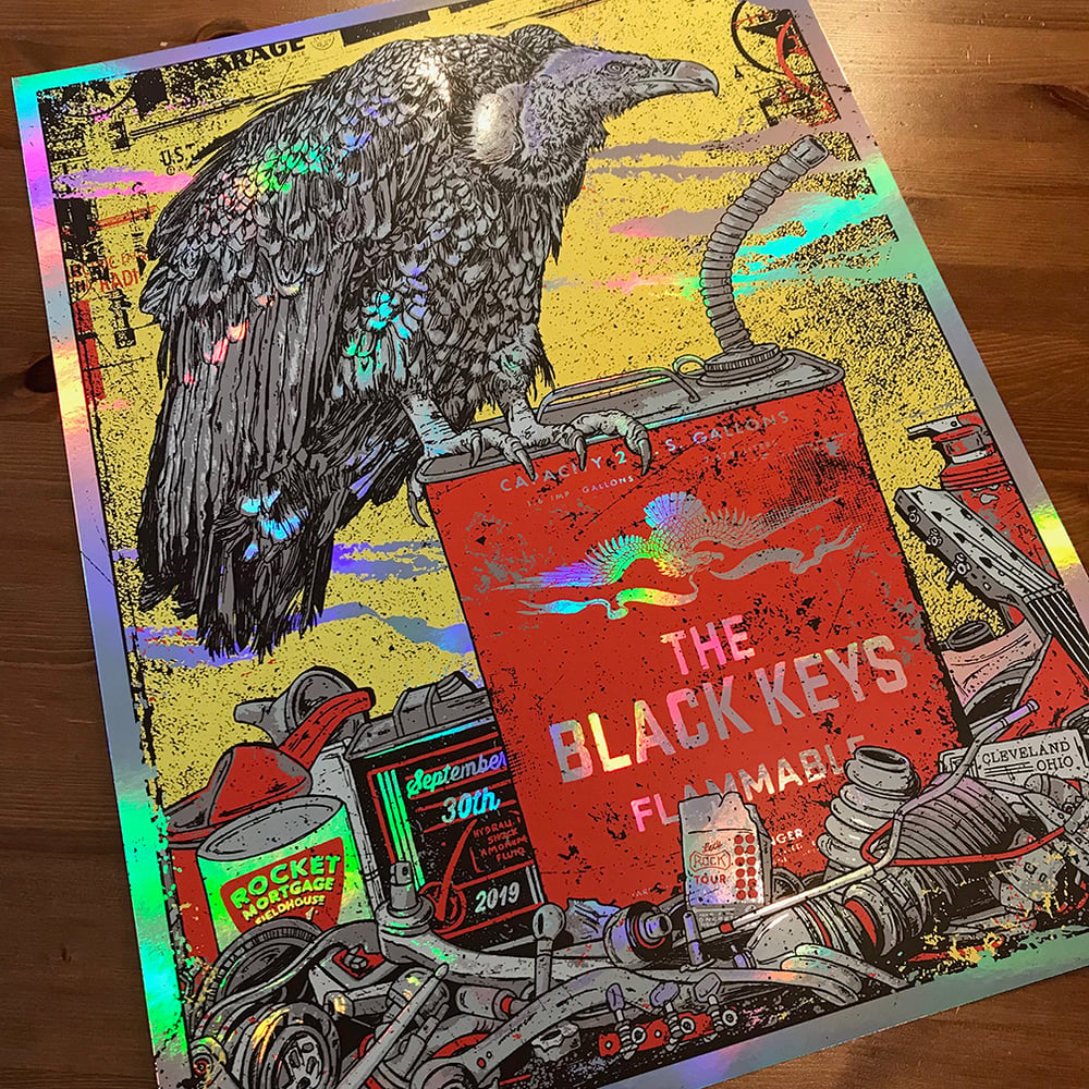  The Black Keys Tour Poster
