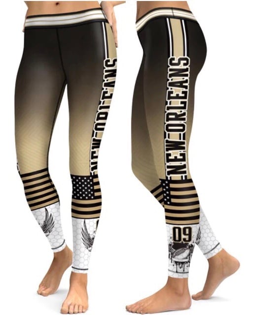 saints yoga pants