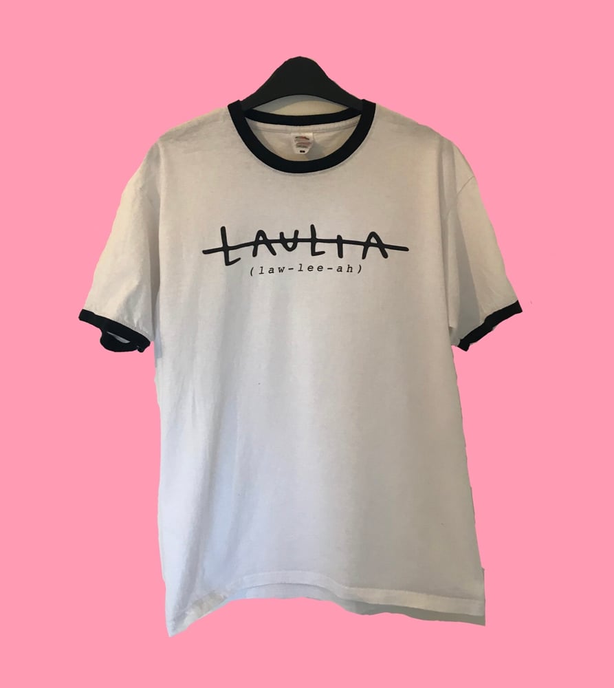 Image of LAULIA Phonetic Logo Tee (SOLD OUT)