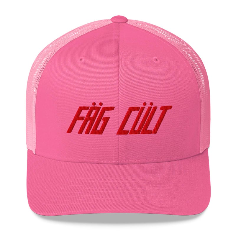 Image of FAG CULT TRUCKER CAP 