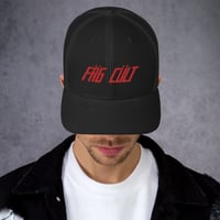 Image 3 of FAG CULT TRUCKER CAP 