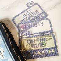 Image 4 of Denim Little Luxe  Wallet Pockets