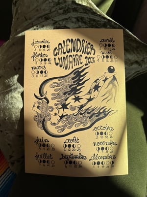 CALENDRIER LUNAIRE 2026