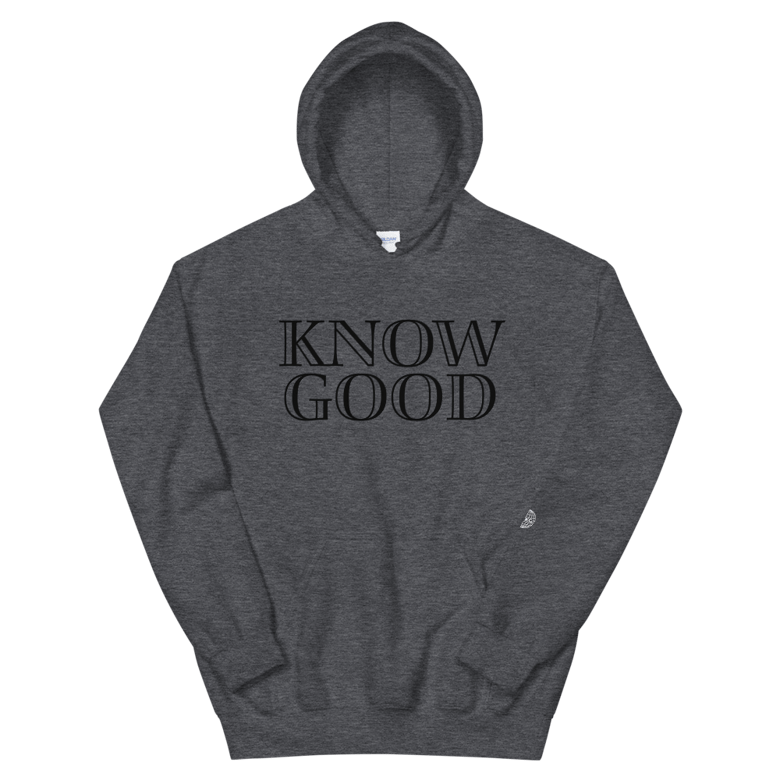 Image of "Know Good" hoodie (Dark Grey)