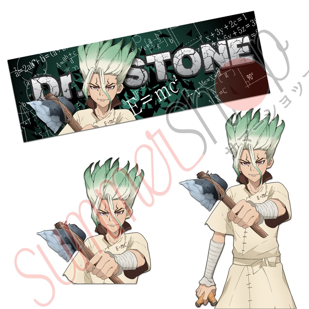 DR. Stone Anime Slap sticker & Diecuts | summer shop