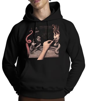 Image of Strange Times Hooded Top  **Sale Price**