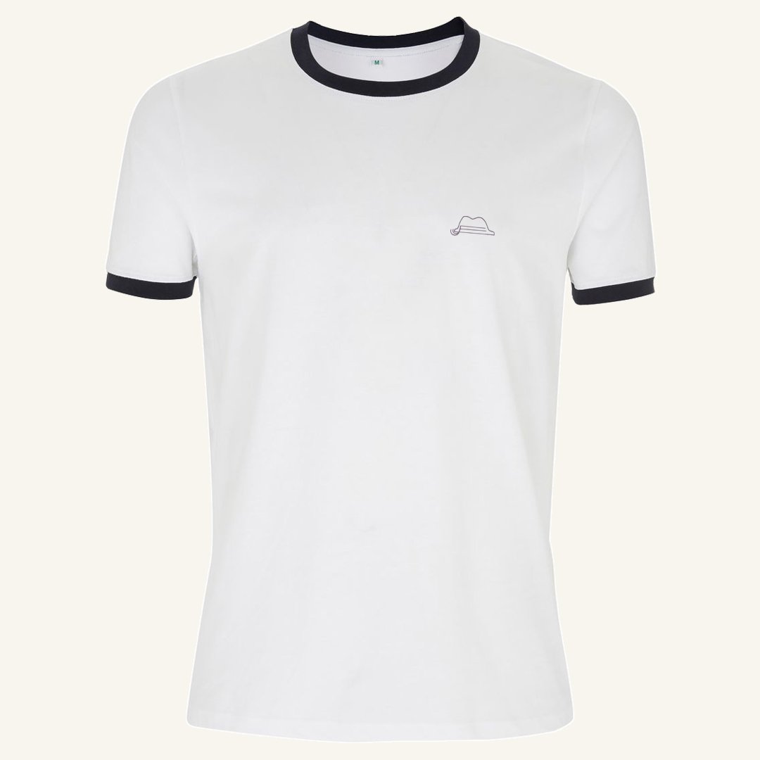 tee shirt blanc et noir