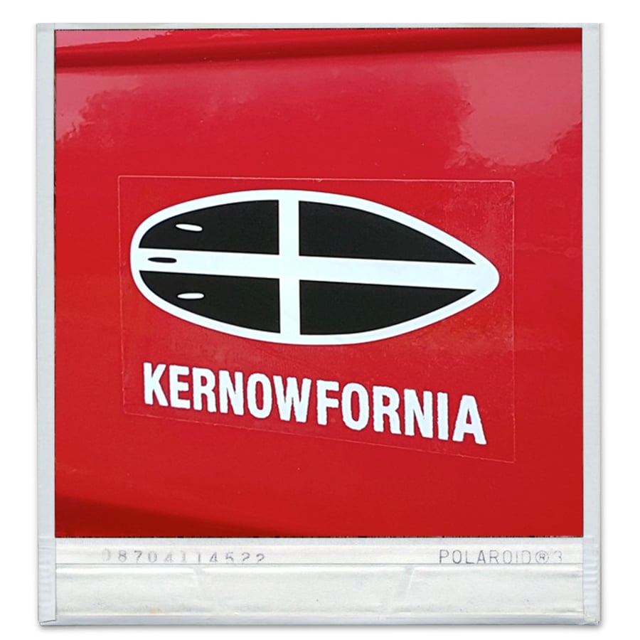 Image of Car/van Sticker - St Piran Surfboard