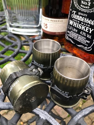 Image of KMP UK TACTICAL 40mm Grenade Shot Glass Set