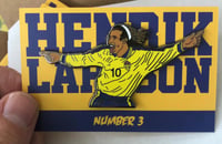 Image 2 of #3 Henrik Larsson - PRE ORDER - 3 weeks for delivery