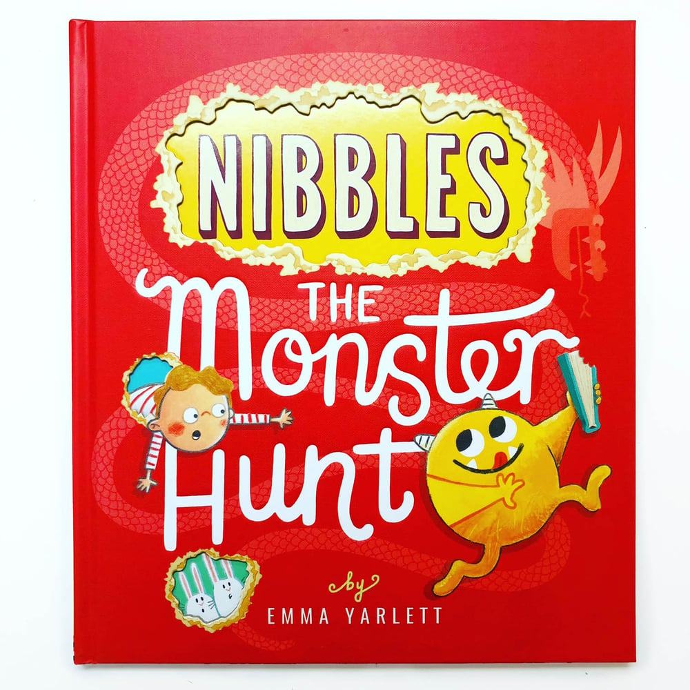 Image of Signed Hardback Book : Nibbles the Monster Hunt
