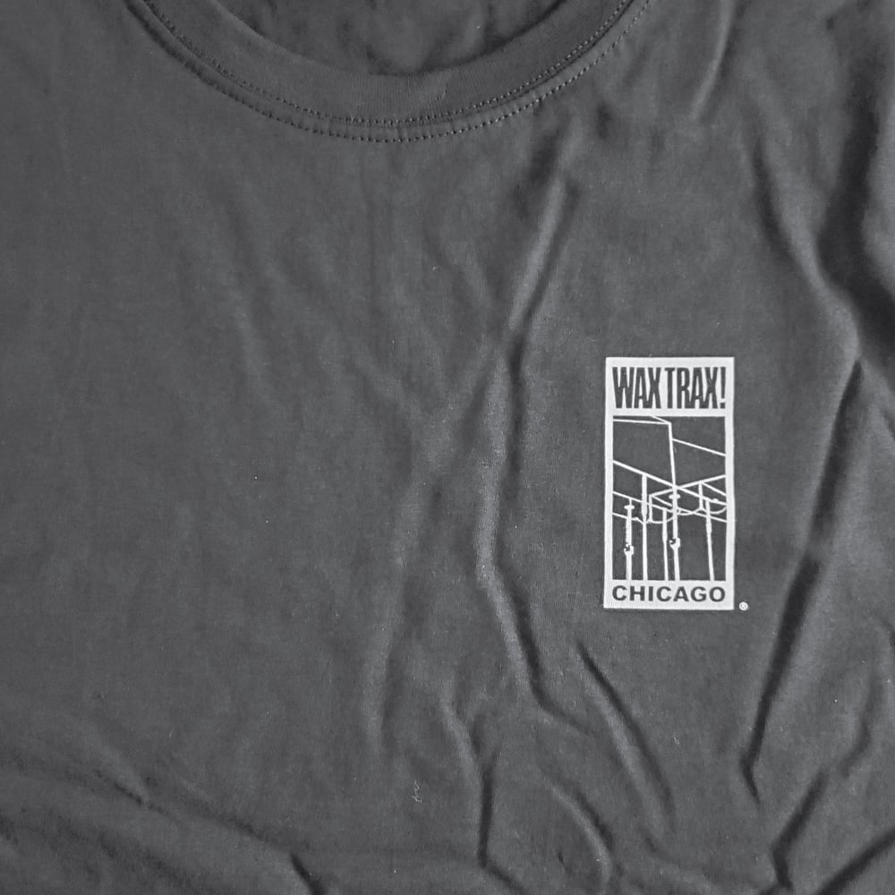 WAX TRAX! - T-Shirt / Pocket Logo