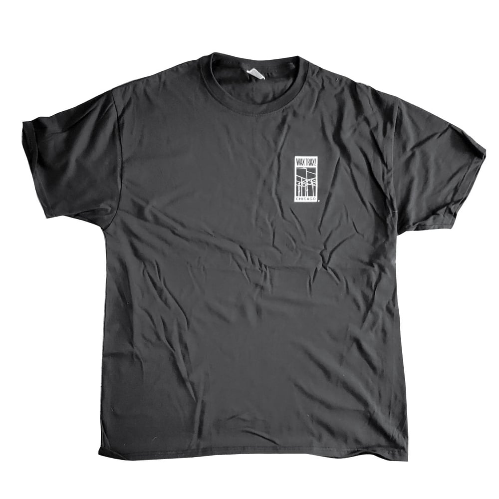 WAX TRAX! - T-Shirt / Pocket Logo