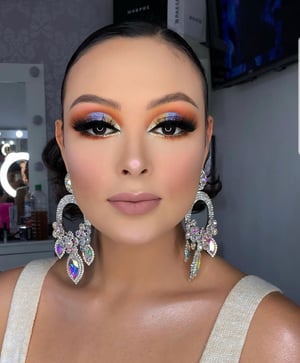 Image of Amore Lindo Chandelier Earrings 