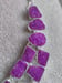 Image of PURPLE TITANIUM DRUZY NECKLACE