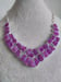 Image of PURPLE TITANIUM DRUZY NECKLACE