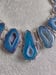 Image of BLUE BOTSWANA AGATE STONE NECKLACE