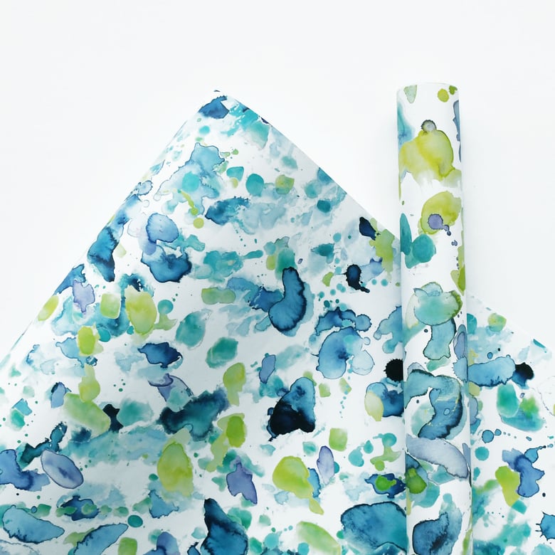 Image of Water Garden Wrapping Paper