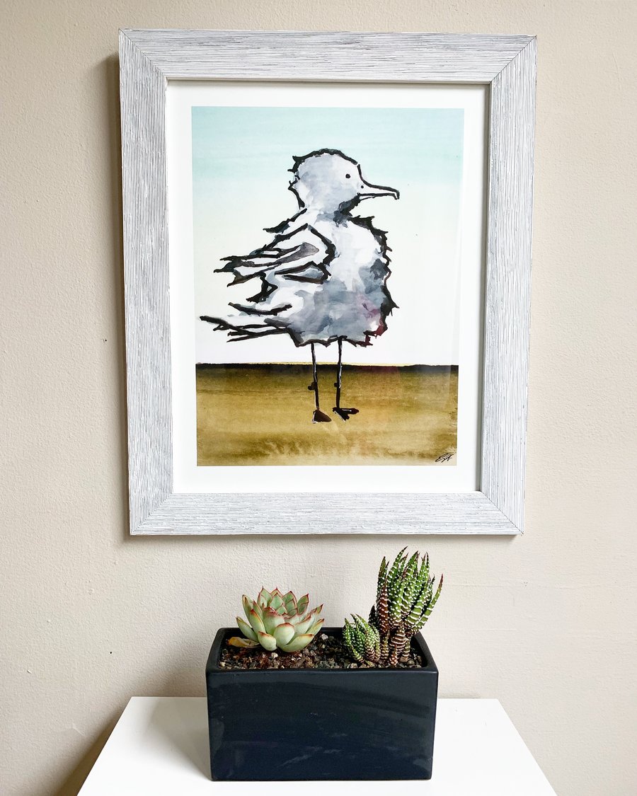 Image of Seagull |  11x14” Print