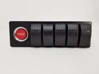 Image 4 of 96-98 Honda Civic EK Radio S2000 Push Button Start + Switch Plate