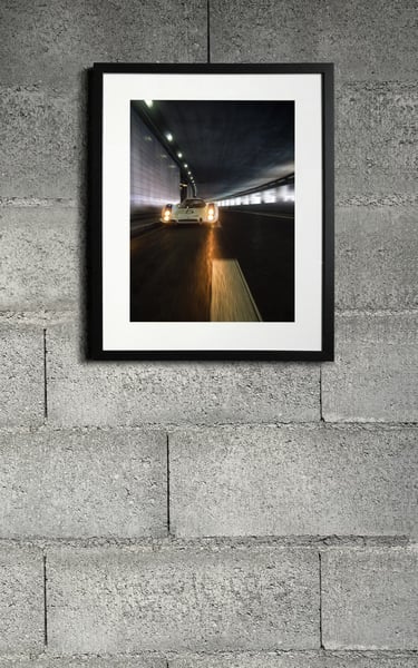 Image of Porsche 908LH Monaco print