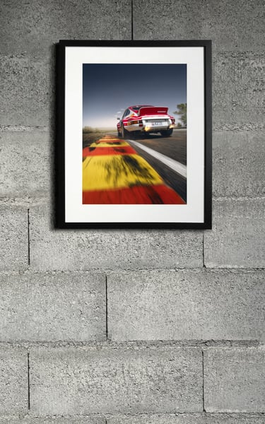 Image of Porsche 911RSR print