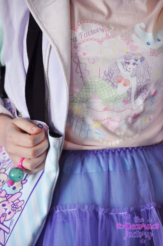 Image of Magical Mermaid Cotton T-Shirt by The Decora Factory