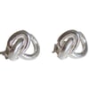 Small squiggle earrings