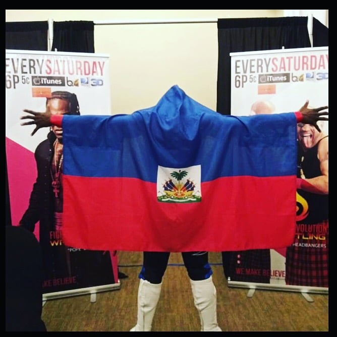 Image of Rep your island Handsfree Flag Hoody Cape (Tell us your country)