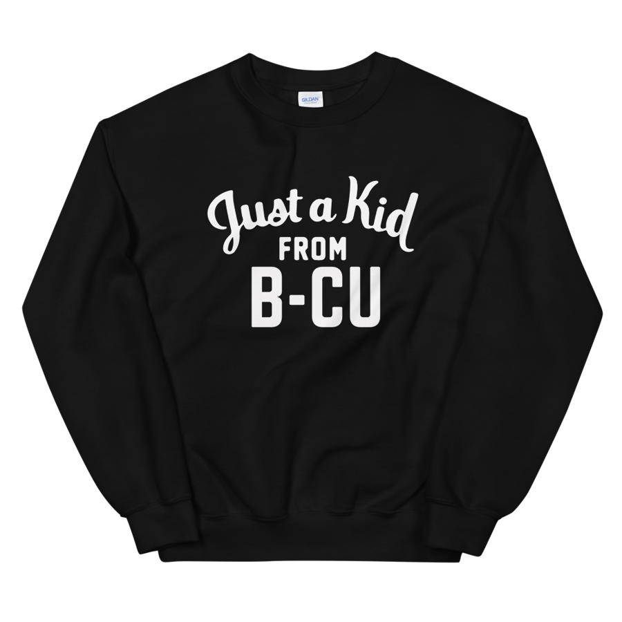 Image of A Kid From B-CU Sweatshirt (Black)