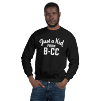 Image 2 of A Kid From B-CC Sweatshirt (Black)