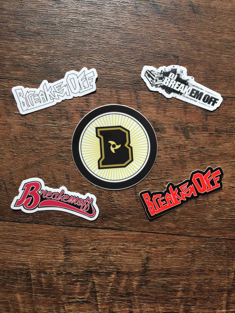 Image of Breakem Off Stickers (Pack)