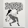 CEREMONY B&W - print