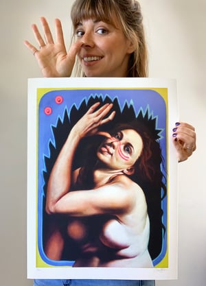 Image of "Civil Whore Paint" Limited-Edition Print