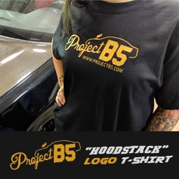 Image of PROJECTB5 - "Hoodstack" Logo T-Shirt