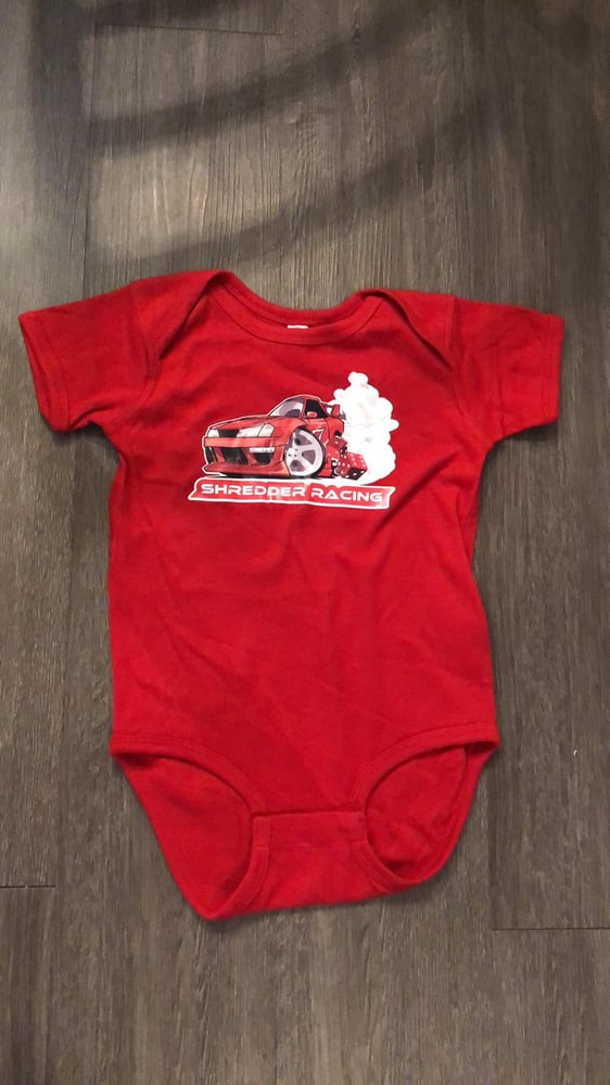 Image of Baby Shredder Racing Onesie