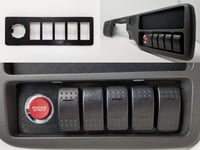 Image 1 of 92-95 Honda Civic (all) Radio S2000 Push Button Start + Switch Plate