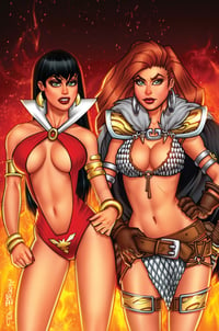 Image of Vampirella Red Sonja #1 NYCC Comics Elite Virgin Exclusive