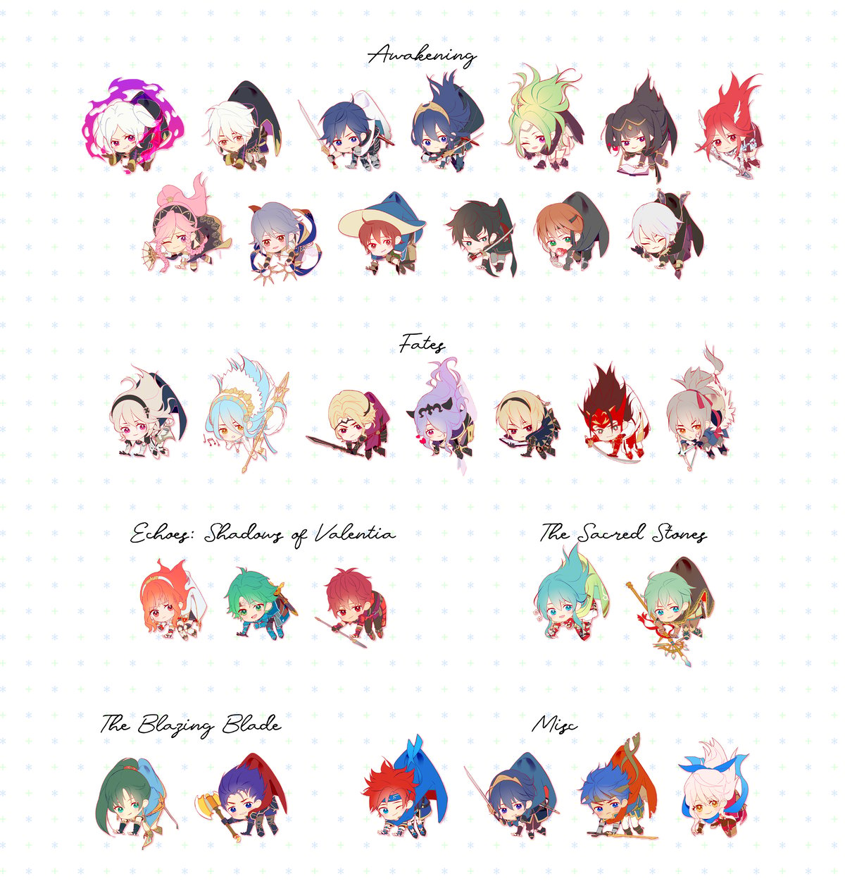 Image of FE Hanging Charms (31 designs)