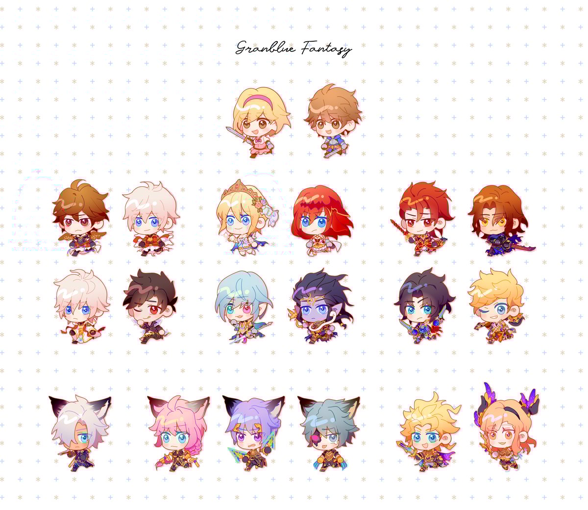 Image of GBF Running Charms