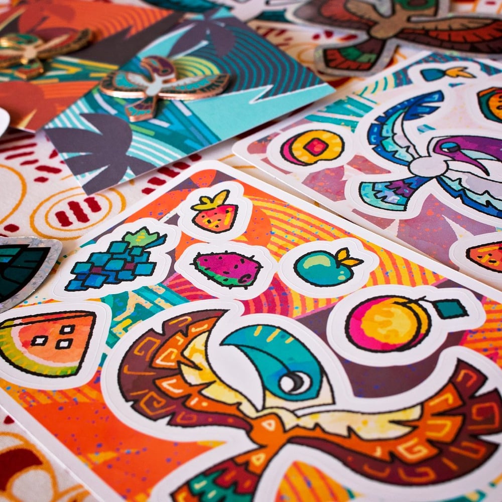 Image of Toucan Sticker Sheets