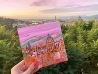 Image 1 of Pink Sky In Florence 