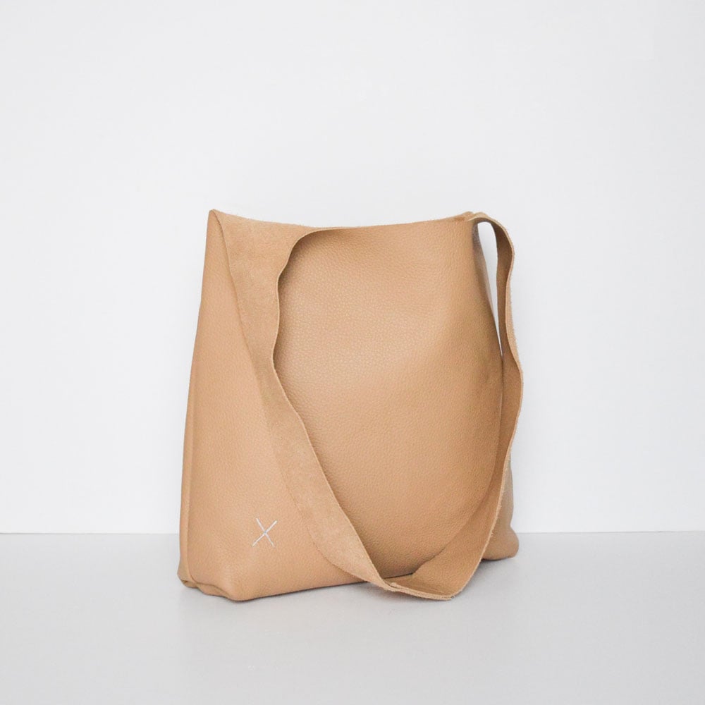 Image of - SALE - Cross Bag Tan LAST ONE