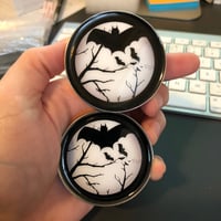 Flying Bat Plugs (sizes 2g-2”)