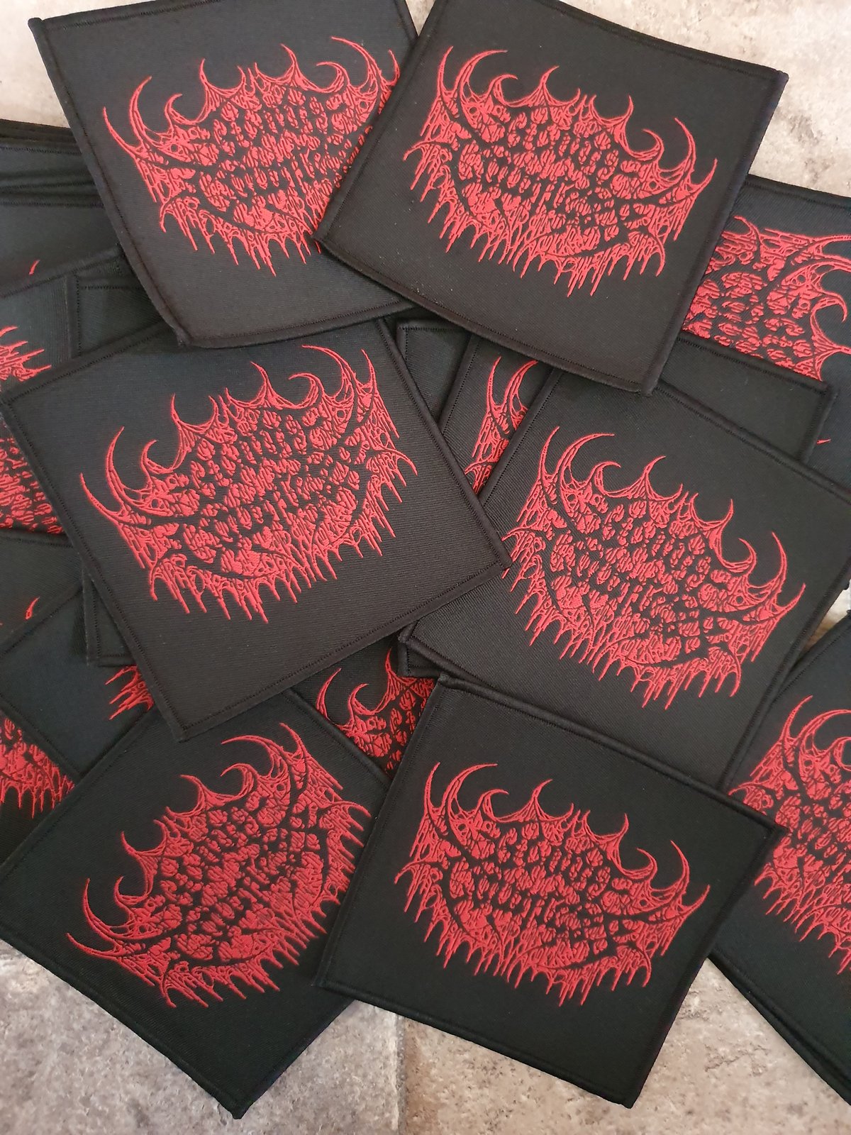 Image of Blood Countess Logo Woven Patch